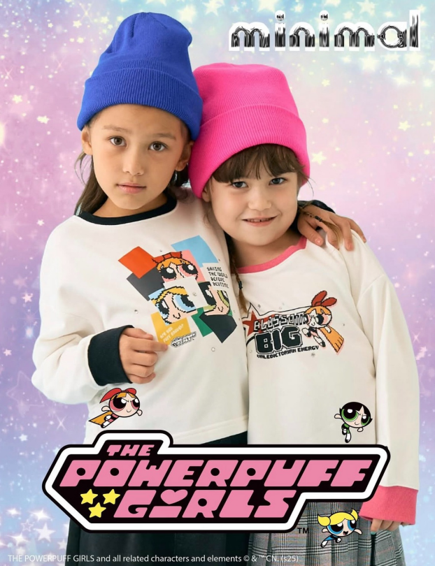 パワーパフガールズ×minimalコラボレーション商品入荷☆彡