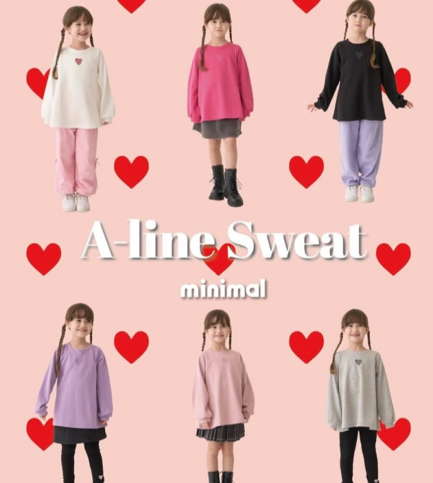 Aラインスウェット入荷☆彡