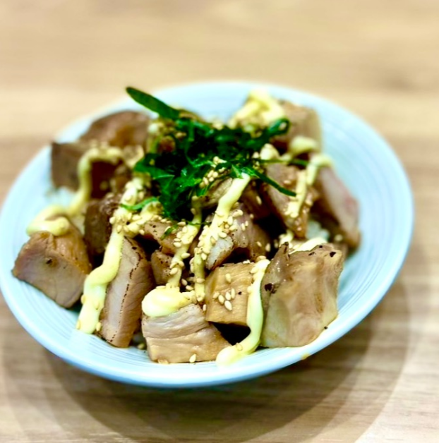 【新メニュー登場！】炙りチャーシューマヨ丼
