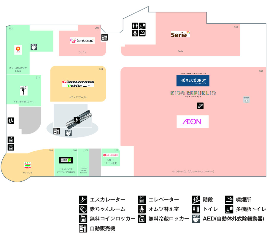 フロアマップ