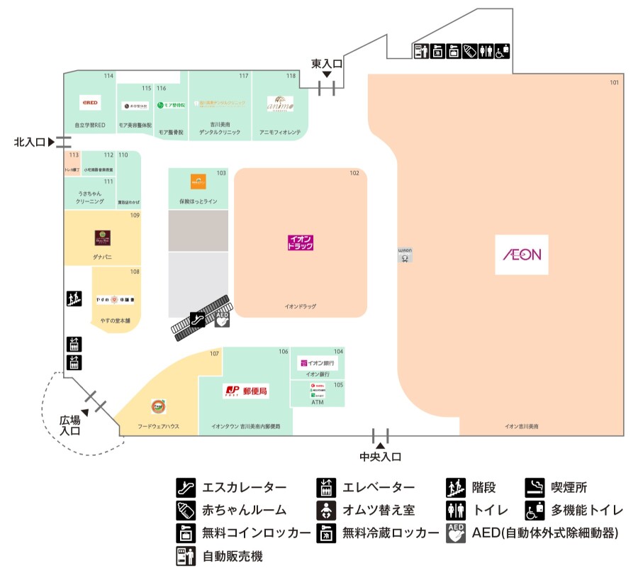 フロアマップ