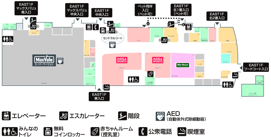 フロアマップ