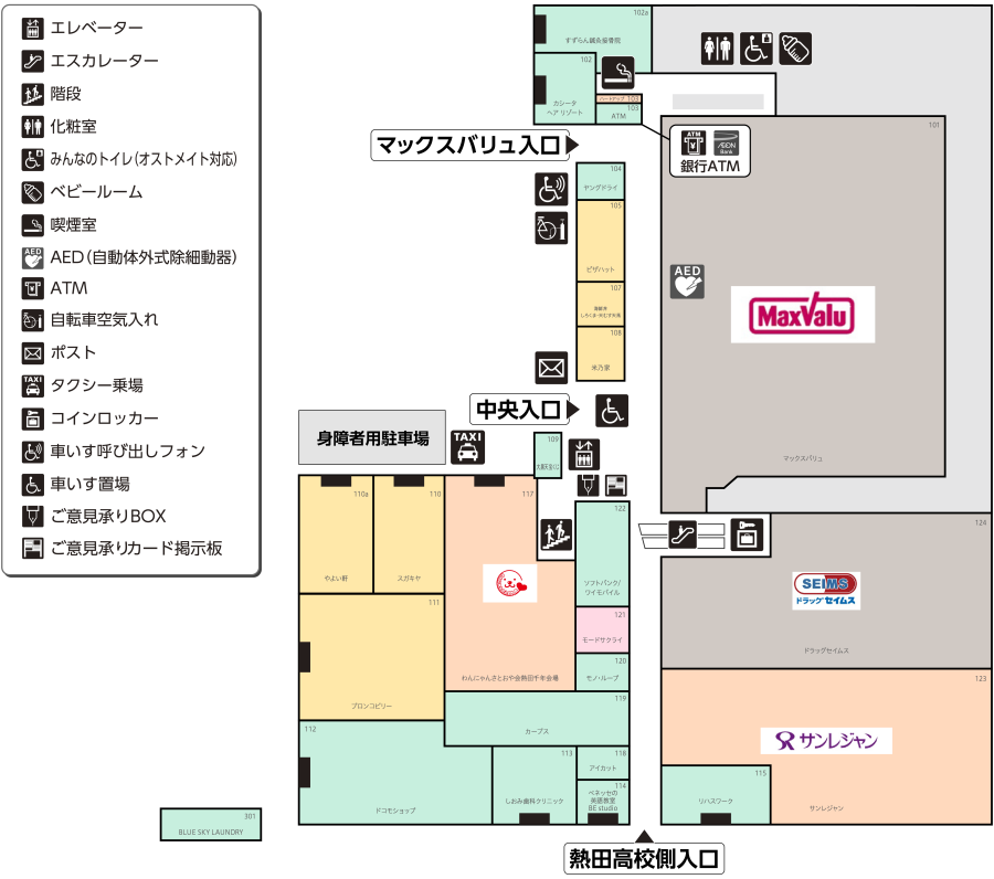 フロアマップ