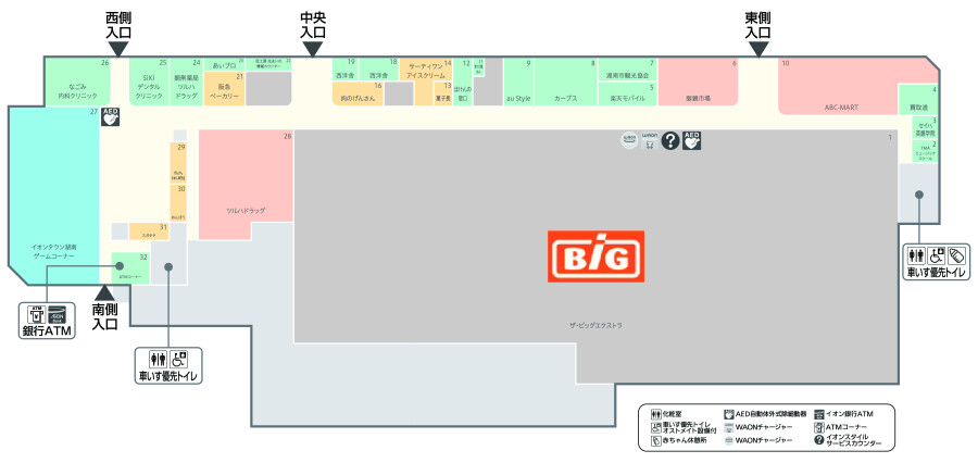 フロアマップ