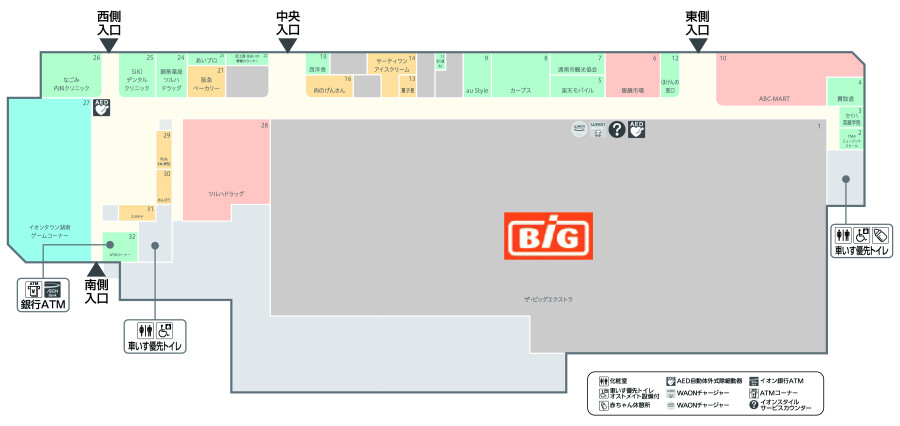 フロアマップ