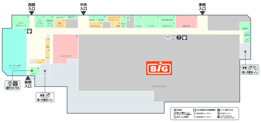 フロアマップ