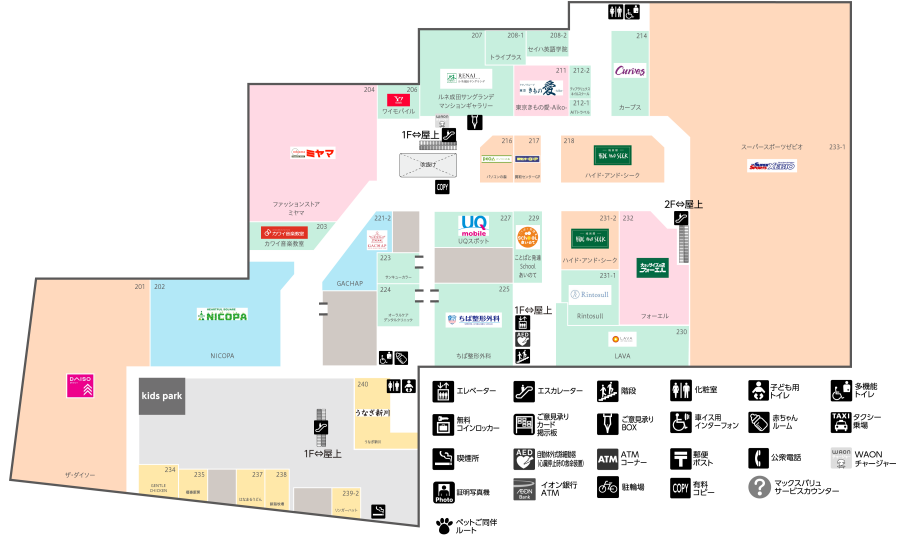 フロアマップ