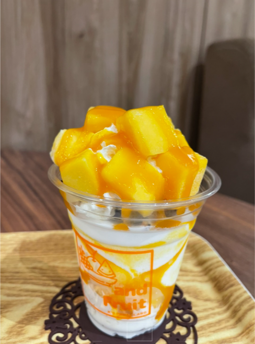 and Fruit Cafe でランチ＆パフェ＆フルラート！