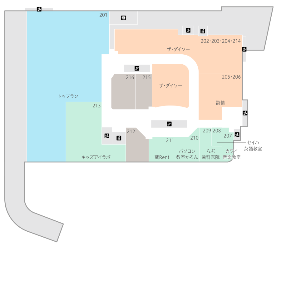 イオンタウン東大阪２Ｆ