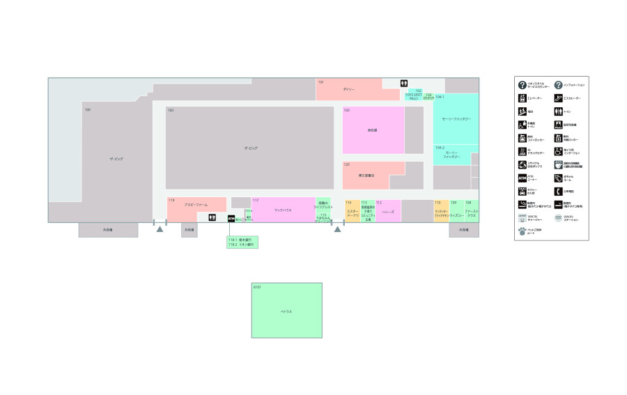 那須塩原　フロアマップ