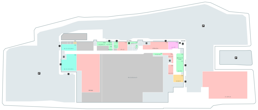 真岡 フロアマップ