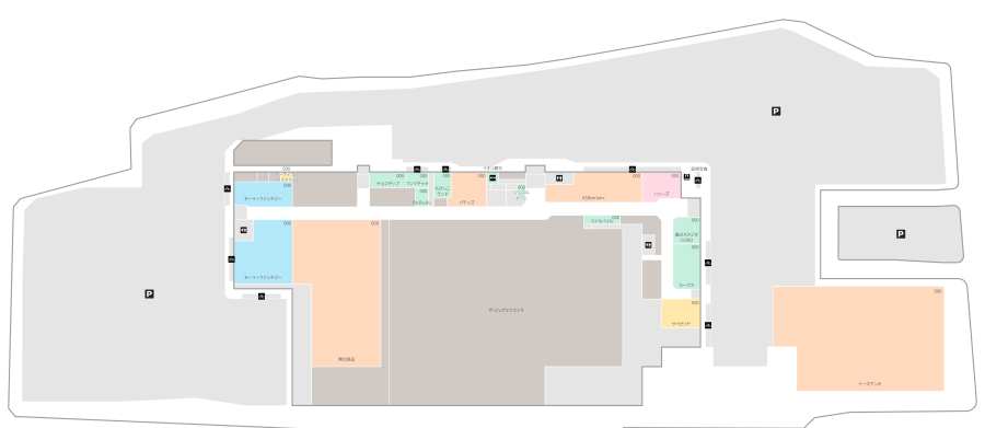 真岡 フロアマップ