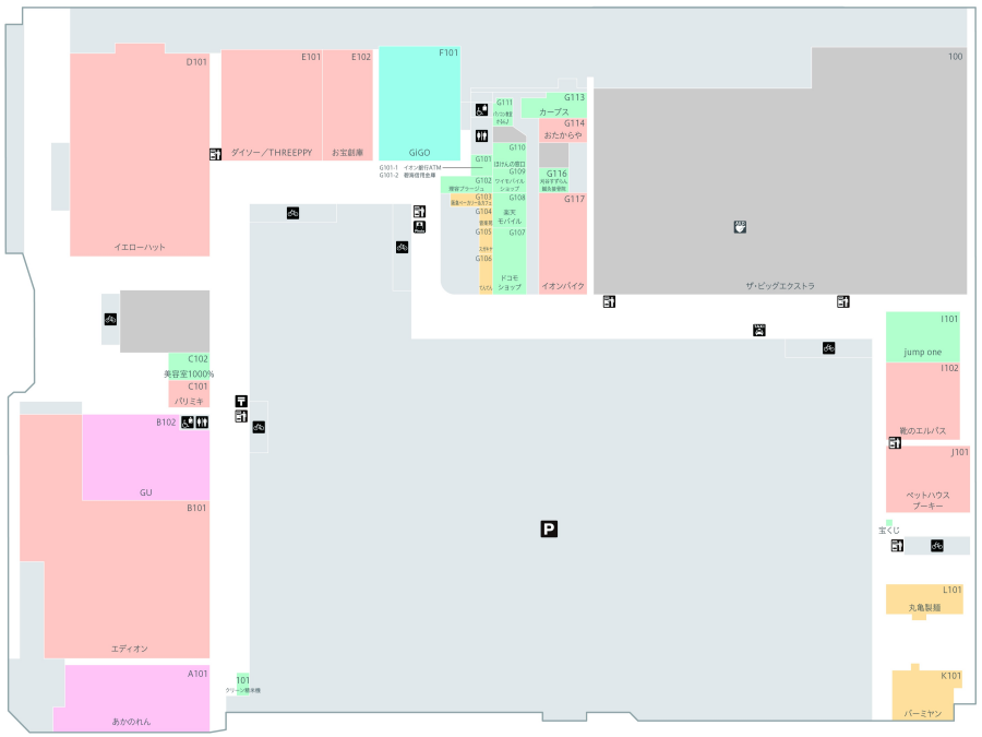 イオンタウン刈谷マップ20251201