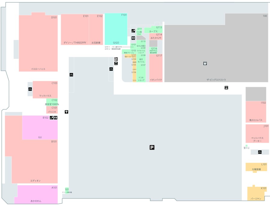 イオンタウン刈谷マップ20240827