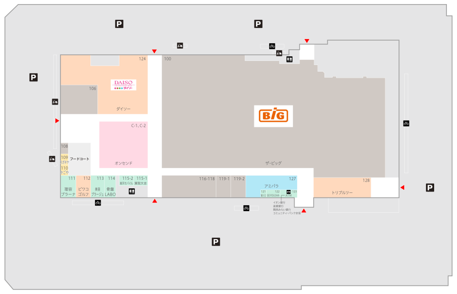野洲フロアマップ