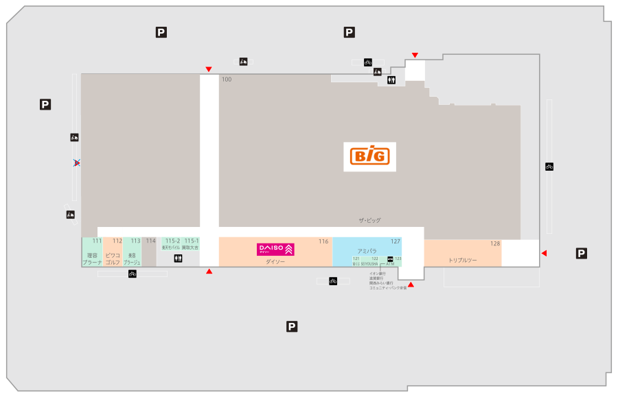 野洲フロアマップ