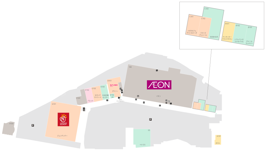 大田フロアマップ