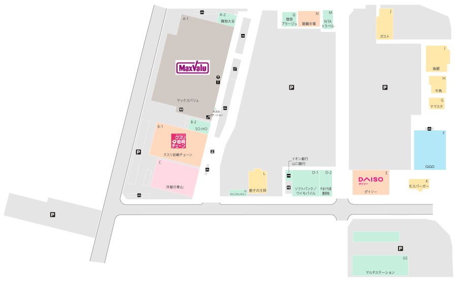 小郡フロアマップ